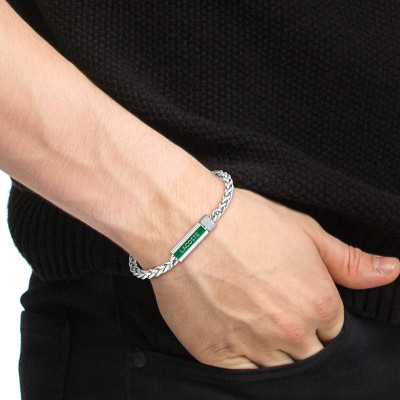Bracelet Spelt Acier - 2040337, 19 cm - Lacoste