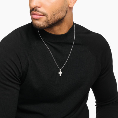 Pendentif Rebel Croix, Argent 925, PE980-001-21 - Thomas Sabo